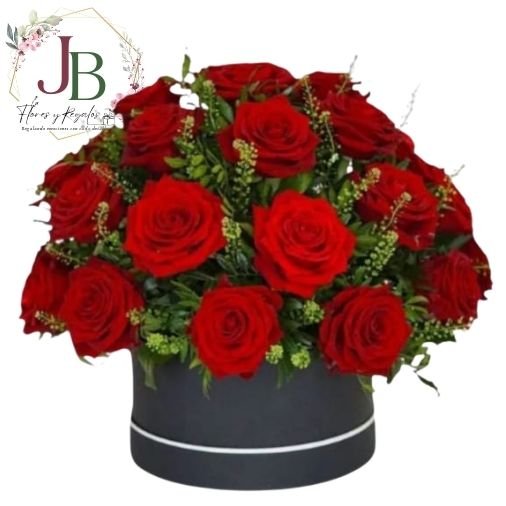 FLOREROS.JBFLORESYREGALOS (12) BOX DE 22 ROSAS"