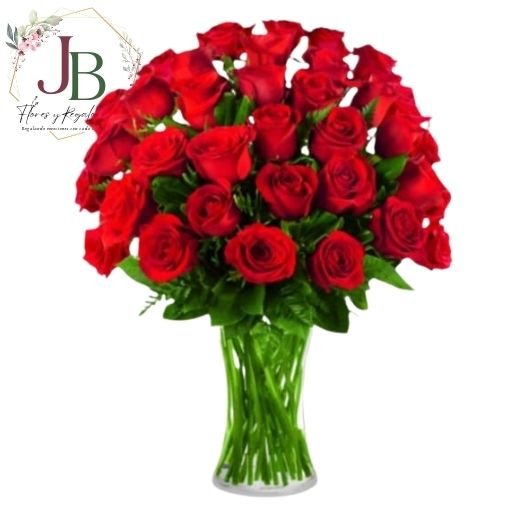 FLORERO DE 40 ROSAS"