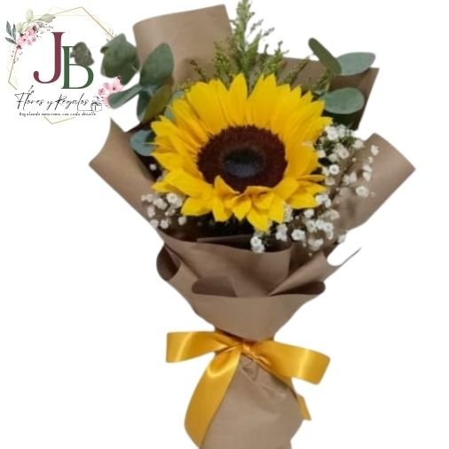 RAMOSYFLORES.JBFLORESYREGALOS (20) GIRASOL ARREGLADO"