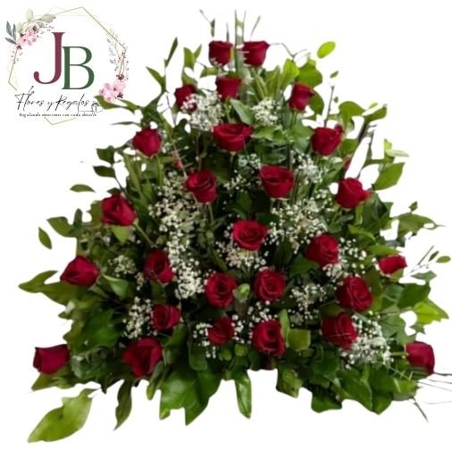 RAMOSYFLORES.JBFLORESYREGALOS (28) ARREGLO DE 25 ROSAS